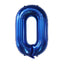40Inch Dark Blue Number Foil Balloon 0-9 Digital Globos Children Birthday Party Decoration Baby Shower Toy Kids Graduation Gifts - Slobuy