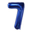 40Inch Dark Blue Number Foil Balloon 0-9 Digital Globos Children Birthday Party Decoration Baby Shower Toy Kids Graduation Gifts - Slobuy