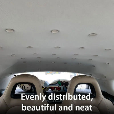 40Pcs Car Ceiling Repairing Screw Auto Interior Roof Cloth Clip Fixing Rivet 2cm Universal Car Roof Repairing Accessories - Slobuy