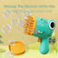 40 Hole Dinosaur Bubble Handheld Bubble Machine, Electric Bubble Gun, Outdoor Wedding Party Toy(without Bubble Water) - Slobuy