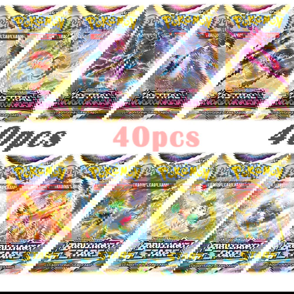 40pc Pokemon Cards GX Tag Team Vmax EX Mega Energy Shining Pokemon Card Game Carte Trading Collection Cards Pokemon Cards - Slobuy