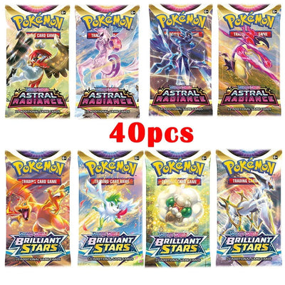 40pc Pokemon Cards GX Tag Team Vmax EX Mega Energy Shining Pokemon Card Game Carte Trading Collection Cards Pokemon Cards - Slobuy