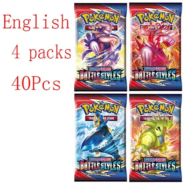 40pc Pokemon Cards GX Tag Team Vmax EX Mega Energy Shining Pokemon Card Game Carte Trading Collection Cards Pokemon Cards - Slobuy