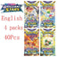 40pc Pokemon Cards GX Tag Team Vmax EX Mega Energy Shining Pokemon Card Game Carte Trading Collection Cards Pokemon Cards - Slobuy