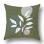 45x45cm Green Plant Sofa Cushion Comfortable Pillow Office  Cover Living Room Home Decor Modern Printed Pillowcase - Slobuy