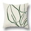 45x45cm Green Plant Sofa Cushion Comfortable Pillow Office  Cover Living Room Home Decor Modern Printed Pillowcase - Slobuy