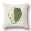 45x45cm Green Plant Sofa Cushion Comfortable Pillow Office  Cover Living Room Home Decor Modern Printed Pillowcase - Slobuy