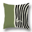 45x45cm Green Plant Sofa Cushion Comfortable Pillow Office  Cover Living Room Home Decor Modern Printed Pillowcase - Slobuy