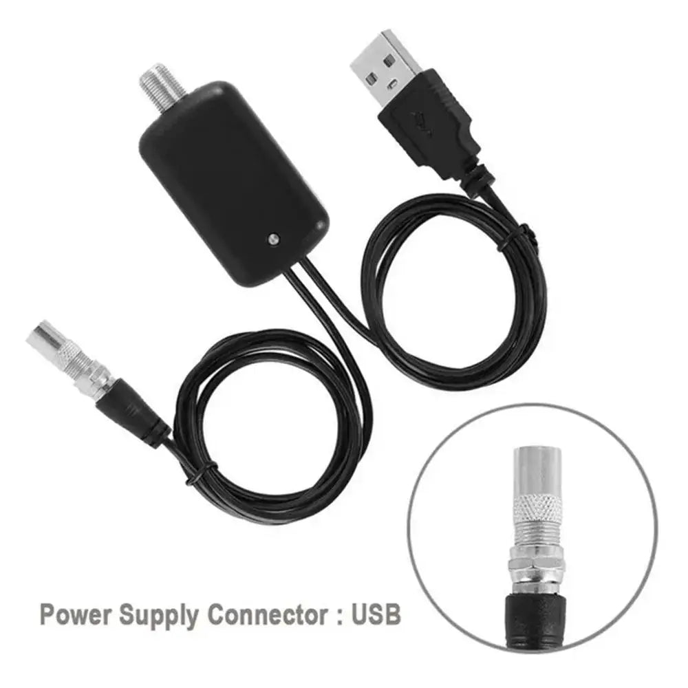 4K UHD Digital TV Antenna Amplifier Signal Booster  Low Noise High Gain Signal Receiver Televisions Receive Signal Accessories - Slobuy