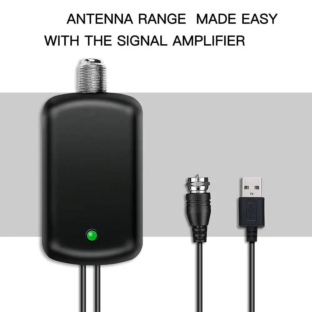 4K UHD Digital TV Antenna Amplifier Signal Booster  Low Noise High Gain Signal Receiver Televisions Receive Signal Accessories - Slobuy
