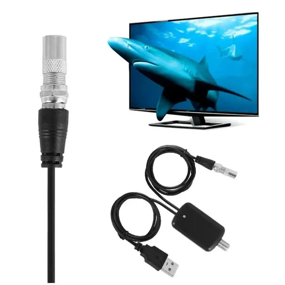 4K UHD Digital TV Antenna Amplifier Signal Booster  Low Noise High Gain Signal Receiver Televisions Receive Signal Accessories - Slobuy