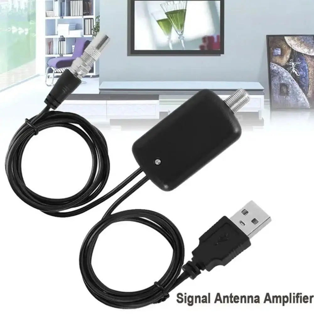 4K UHD Digital TV Antenna Amplifier Signal Booster  Low Noise High Gain Signal Receiver Televisions Receive Signal Accessories - Slobuy
