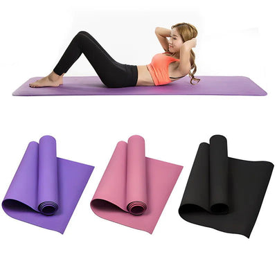4MM Thick EVA Yoga Mats Anti-slip Sport Fitness Mat Blanket For Exercise Yoga And Pilates Gymnastics Mat Fitness Equipment - Slobuy