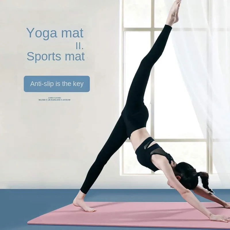 4MM Thick EVA Yoga Mats Anti-slip Sport Fitness Mat Blanket For Exercise Yoga And Pilates Gymnastics Mat Fitness Equipment - Slobuy