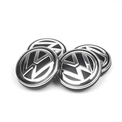 4PCS 56mm 65mm Car Wheel Center Hub Caps Cover for VW Volkswagen Golf Polo Passat Touran Jetta accessories - Slobuy