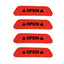 4PCS Car Universal Door Open Reflective Strips Warning Stickers Safety Mark Warning Reflective Auto Exterior Interior Reflector - Slobuy