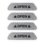4PCS Car Universal Door Open Reflective Strips Warning Stickers Safety Mark Warning Reflective Auto Exterior Interior Reflector - Slobuy