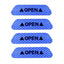 4PCS Car Universal Door Open Reflective Strips Warning Stickers Safety Mark Warning Reflective Auto Exterior Interior Reflector - Slobuy
