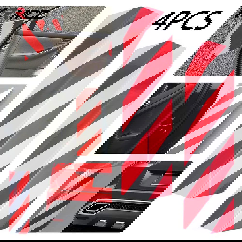 4PCS Garage Wall Protector Car Door Bumper Foam Parking Protector Exterior Anti-collision Adhesive Scratch Adhesive Warning Sign - Slobuy