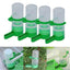 4PCS Pet Bird Drinker Feeder for Cage Bird Supplies Parrot Parakeet Automatic Water Cups Bottle Feeder Bird Accessories - Slobuy