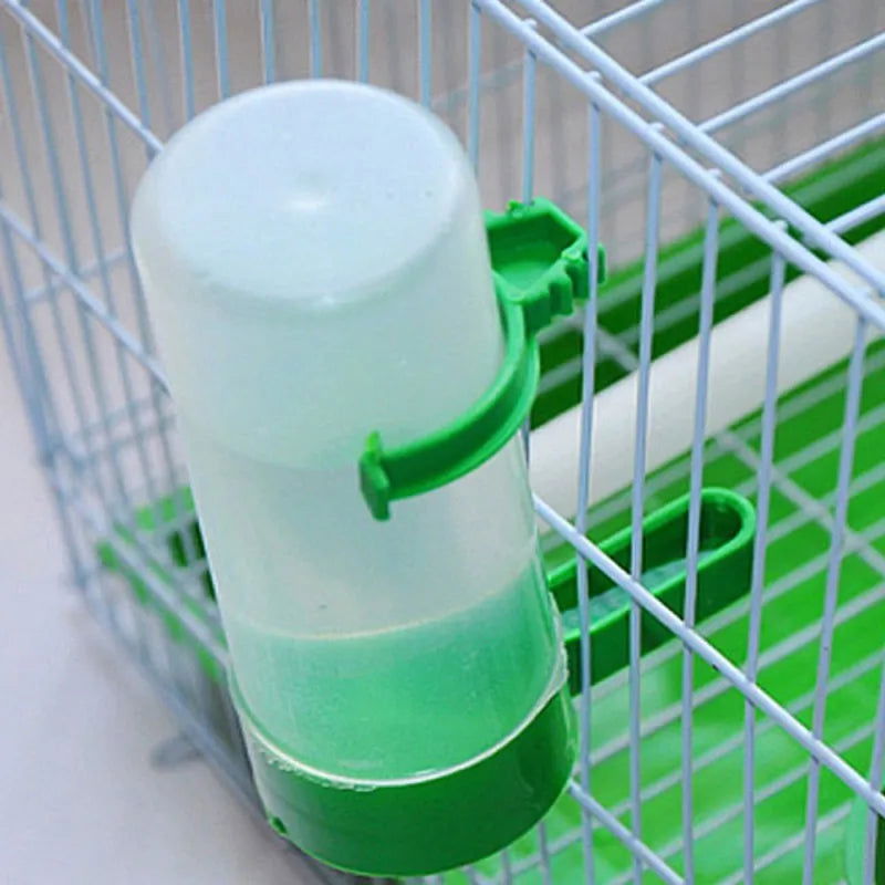 4PCS Pet Bird Drinker Feeder for Cage Bird Supplies Parrot Parakeet Automatic Water Cups Bottle Feeder Bird Accessories - Slobuy