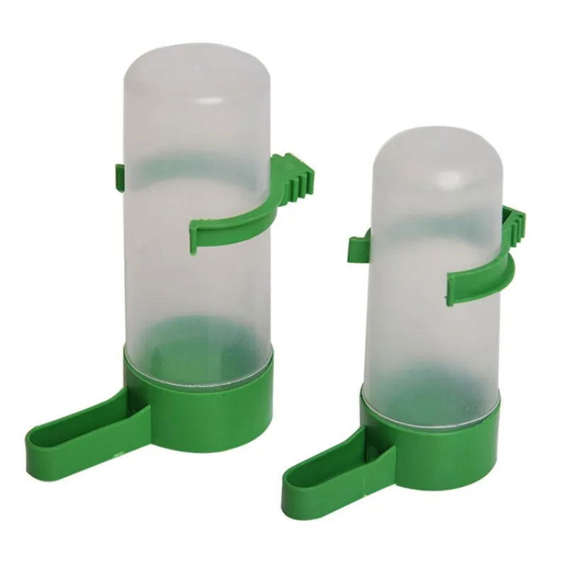 4PCS Pet Bird Drinker Feeder for Cage Bird Supplies Parrot Parakeet Automatic Water Cups Bottle Feeder Bird Accessories - Slobuy