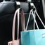 4Pack Hooks for Bags Car Clips Front Seat Headrest Organizer Holder Auto Fastener Hangers Car Storage Interior Accessories - Slobuy