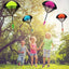 4Pc Hand Throwing Parachute Children Mini Parachute Outdoor Beach Toy Educational Parent Child Entertainment Toys - Slobuy