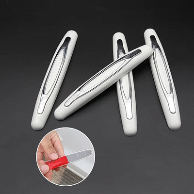 4Pcs Car Door Protector Guard Strip Scratch Protector Car Rubber Bumper Stickers Auto Door Edge Protection Car Decoration - Slobuy