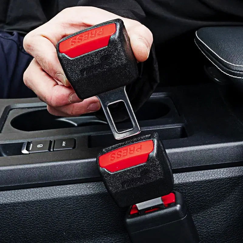 1/2/4Pcs Car Seat Belt Clip Extender Safety Seatbelt Lock Buckle Plug Thick Insert Socket Extender Safety Buckle Car Accessories - Slobuy