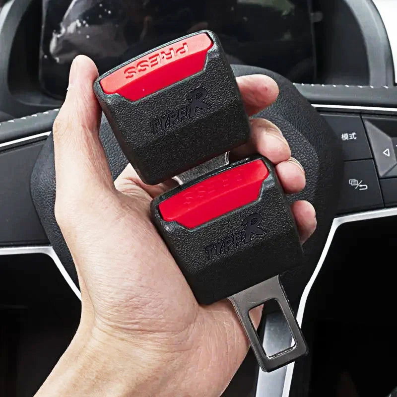 1/2/4Pcs Car Seat Belt Clip Extender Safety Seatbelt Lock Buckle Plug Thick Insert Socket Extender Safety Buckle Car Accessories - Slobuy