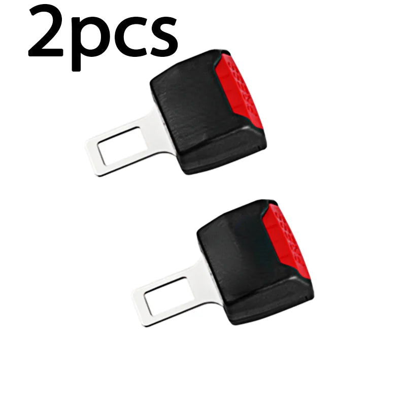 1/2/4Pcs Car Seat Belt Clip Extender Safety Seatbelt Lock Buckle Plug Thick Insert Socket Extender Safety Buckle Car Accessories - Slobuy
