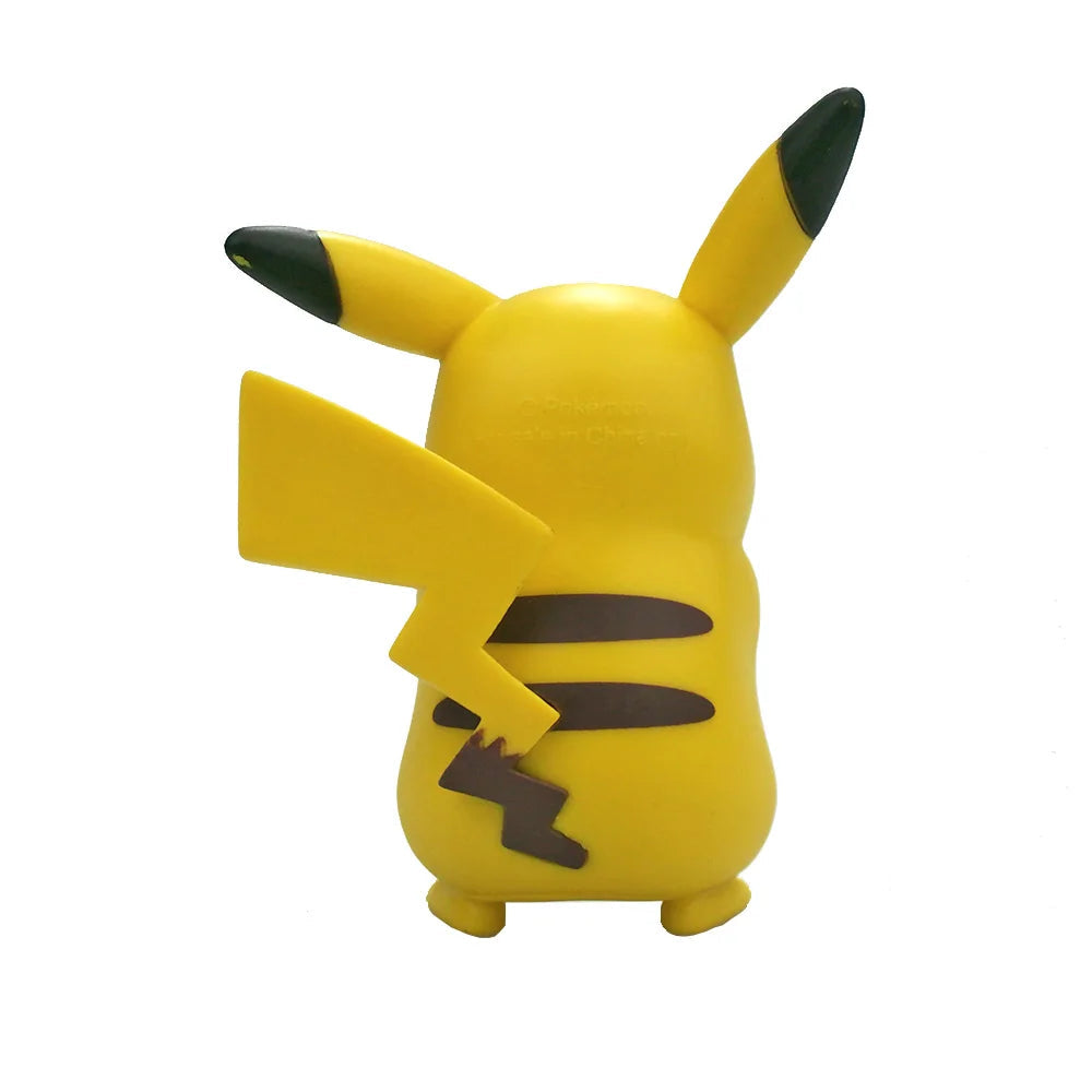 4Pcs Pokemon Pikachu Anime Figure Toys PVC Cake Car Decoration Ornaments  Action Figure For Children Birthday Christmas Gifts - Slobuy