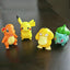4Pcs Pokemon Pikachu Anime Figure Toys PVC Cake Car Decoration Ornaments  Action Figure For Children Birthday Christmas Gifts - Slobuy