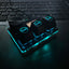 4+4 O3C+++ SayoDevice OSU O3C Rapid Trigger Hall Switches Magnetic Pink Switches Keyboard With Knob Screen Copy Paste Shotcut - Slobuy