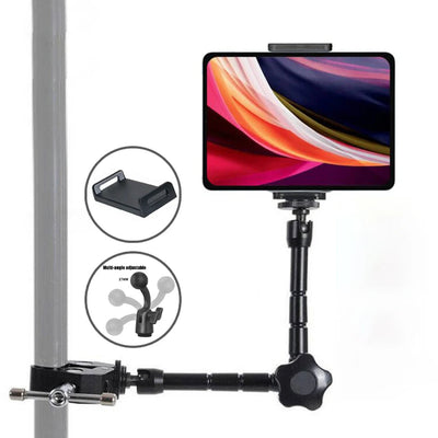 4-12.9inch Tablet Car Holder Magic Arm Clamp with 1/4 Adapter for iPad Back Seat Supporter Stand Phone Tablet Accessories in Car - Slobuy