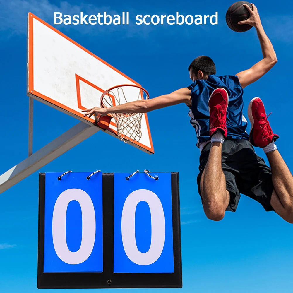 4 Digit Scoreboard Sports Competition Scoreboard for Table Tennis Basketball Badminton Football Volleyball Referee Score Board - Slobuy