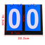 4 Digit Scoreboard Sports Competition Scoreboard for Table Tennis Basketball Badminton Football Volleyball Referee Score Board - Slobuy