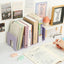 4 Grids DIY Wooden Book Storage Organizer Stand File CD Storage Shelf Nordic Desktop Book Case Mini Office File Stands Supplies - Slobuy