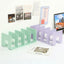 4 Grids DIY Wooden Book Storage Organizer Stand File CD Storage Shelf Nordic Desktop Book Case Mini Office File Stands Supplies - Slobuy