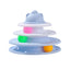 4 Levels Cat Toy Tower Turntable Roller Balls Toys Interactive Intelligence Training Track Puzzle Funny Games Accessories - Slobuy