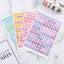 4 Sheets Kawaii Alphabet Letter Sticker Korean Stationery DIY Scrapbooking Planner Notebook Journal Decoration Office Supplies - Slobuy