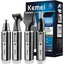 4in1 Rechargeable Nose Trimmer Beard Trimmer for Men Ear Eyebrow Nose Hair Trimmer for Nose and Ear Hair Removal Clean Machine - Slobuy