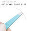 4pcsEyebrow Tweezers, Stainless Steel Eyebrow Tweezers with Leather Casing-Facial Hair, Debris and Ingrown Hair Removal - Slobuy