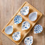 4pcs Ceramic Plate Japanese Style Household Seasoning Pottery Mini Dipping Dish Sushi Soy Sauce Snack Tableware - Slobuy