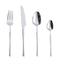 4pcs Cutlery Set Gold Dinnerware Stainless Steel Silverware Knife Fork Spoon Tableware Flatware Set Kitchen Accessories - Slobuy