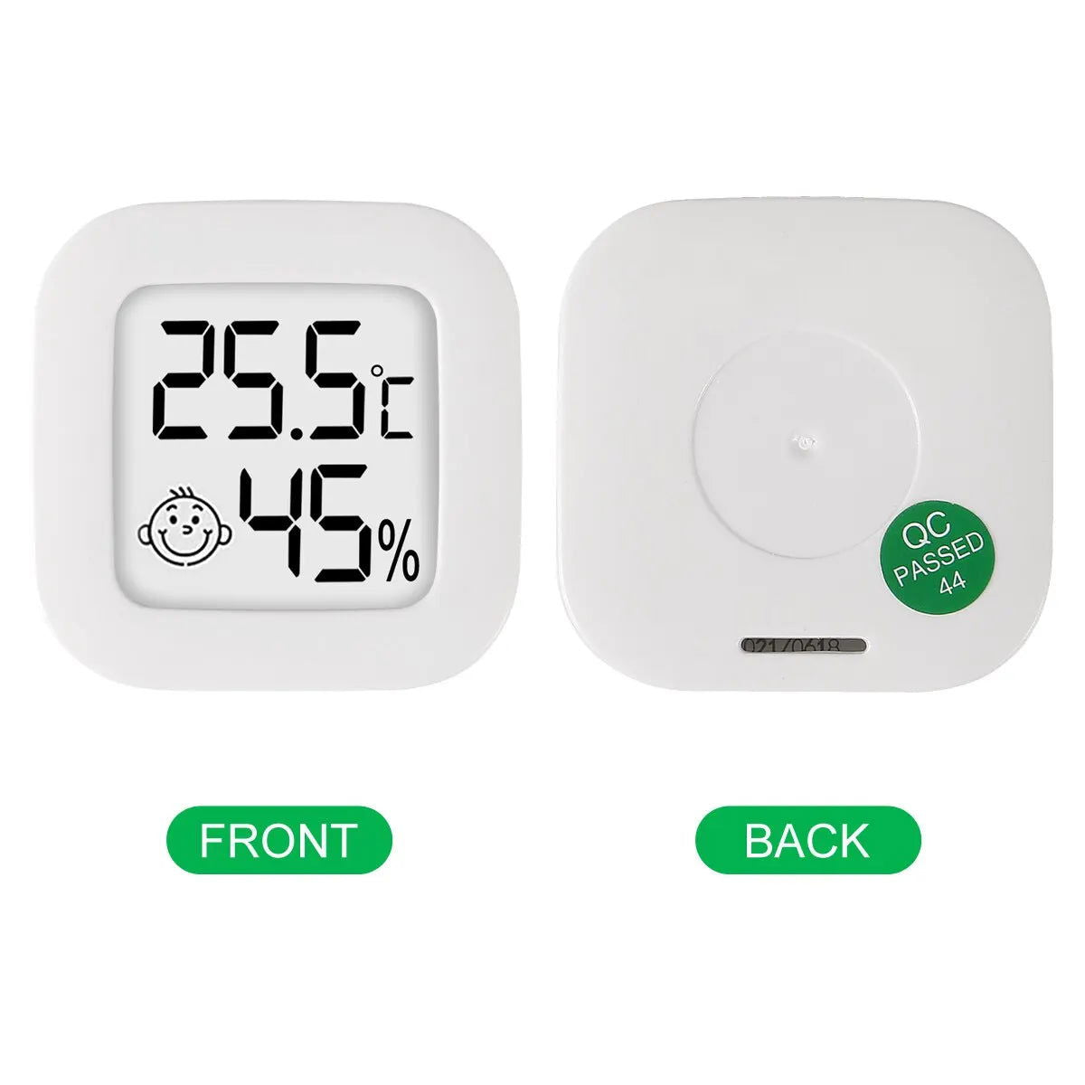 4pcs Digital Thermometer Hygrometer Indoor Mini Temperature LCD Electronic Monitor Hygrometer Outdoor Room Baby - Slobuy