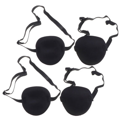 4pcs Pediatric Eye Patches Breathable Eye Patch Pirate Patches for Adults Eye Patches Pirate Kids Eye Pad Pirate Eye Patch Adult - Slobuy