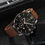 4pcs Quartz Watches Bracelet Watch Set For Men Business Fashion Casual Round Pointer Calendar Watch Accessories - Slobuy