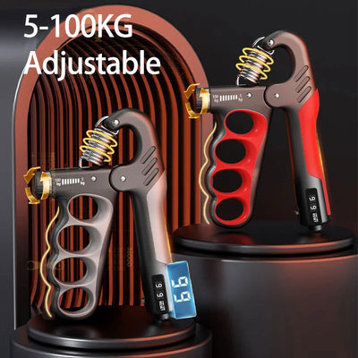 5-100kg Grip Strength Gym Wrist Expander Hand Strengthener Adjustable Muscle Recovery Fitness Hand Strength Exercise - Slobuy